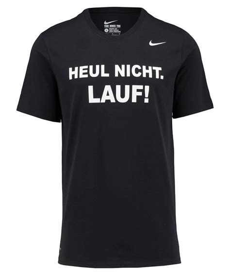 nike performance herren laufshirt heul nicht lauf|Nike Performance HEUL NICHT LAUF .